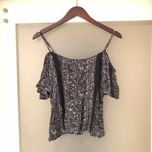 Bohemian Black Top